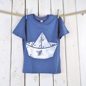 Faltboot auf denimblau